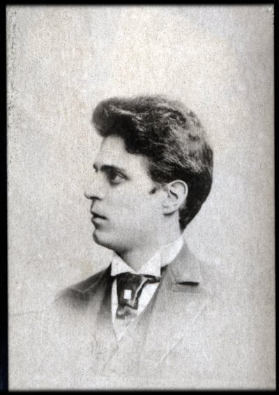 Portrait of Pietro Mascagni by French Photographer